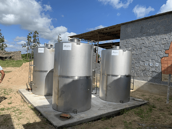 Tanques de produção
